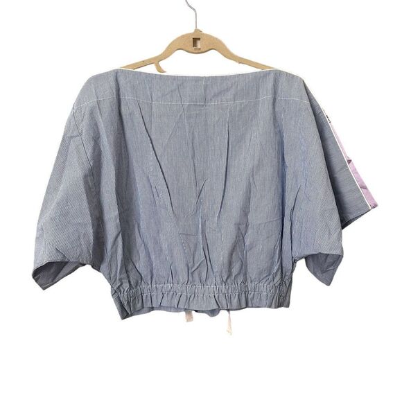 GREY JASON WU Striped Satin Blend Short Set NWOT Sz 4 - Picture 4 of 6